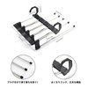SOSOPIN Pants Hanger, Foldable Pants Hanger, Multi-functional Slack Hanger, Wrinkle