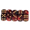 zalati Dices 10pcs Game Dices Retro Colors Game Tool for