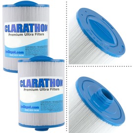 Clarathon 2-Pack Spa Filters Replacement for Unicel 6CH-940, Pleatco PWW50 P3, Filbur FC-0359