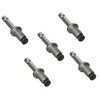 LDEXIN 5pcs 1/4" Shank to 3/8-24UNF Thread Round Shank Lock