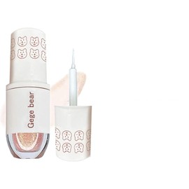 Gege bear Starry Liquid Eye Shadow 4g Liquid Eye Shadow (02# Peach Gold)