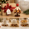Wooden Tree Trivet Set for Dining Tables – Folding Pot