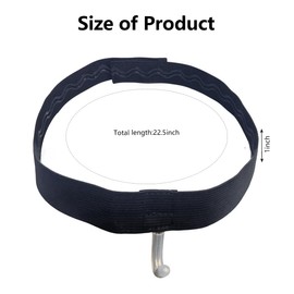 Mehaoseho 2Pcs Rhinoplasty Glasses Holder with Hook and Protector, Elastic Headband Eyeglass Holder for Nasal Surgery/Rhinoplasty/Septoplasty/Nose Recovery, Easy to Attachable Glasses