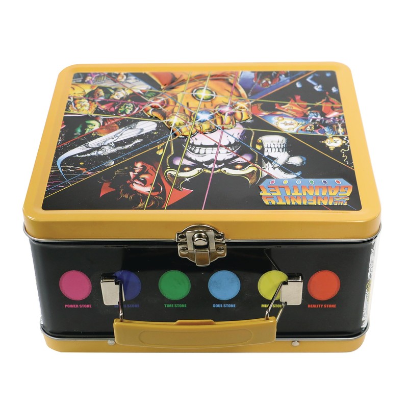 The Infinity Gauntlet Tin Titans Previews Exclusive Lunch Box with