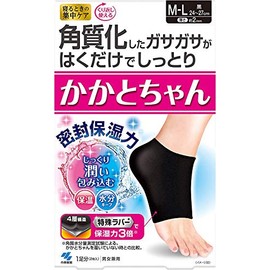 Heel-chan Keratsuragasu Moist Just Moist and Intensive Care for Sleeping M-L Size 1 Pair