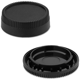 Z Mount Camera Body Cap and Rear Lens Cap Cover Kit for Nikon Z Mount Mirrorless Camera,Plastic Lens Rear Covers Camera Sensor Cap,fits Z9 Z8 Z7 Z6 Z5 Z50 etc