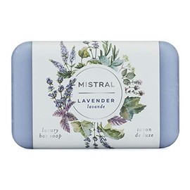 Mistral Classic Bar Soap, Lavender, 2 Bars