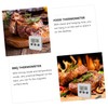 iplusmile BBQ Thermometer with Temperature Alarm Function Multipurpose Food Thermometer