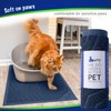 WePet Cat Litter Box Mat(No. 02-2), Kitty Premium PVC Pad,