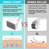 Dermaroller Facial Barba 0.5-3 Mm Titanio Regenera Colágeno