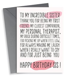 thortful Happy birthday sis !
