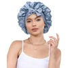 Silk Bonnet for Sleeping 100% Mulberry Women Double Layer Sleep