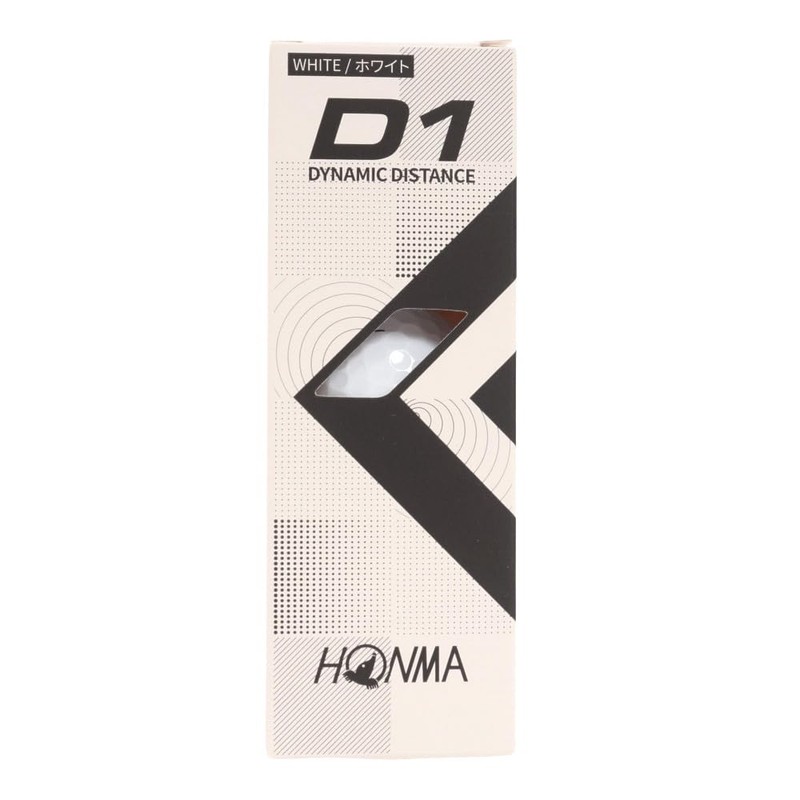 Honma Golf Ball D1 D-1 BT2201 2-Piece Soft Ionomer Distance
