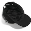 MESU Mens Visor Hat Wig Peaked Baseball Golf Cap with