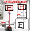 Kids Basketball Hoop with Stand, Adjustable Basketball Set, Toddler Basketball