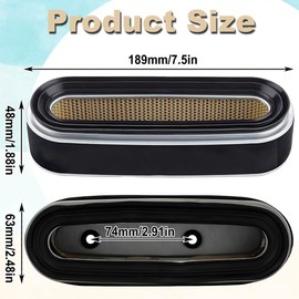 Qiuwanzia 17210-Z1V-003 Air Filter for Honda GVX1210 GXV120 GXV160 GV150 GV200 GXV160UH2 HR216 HRU216 HRA216 HRU216D HUT216 Lawn Mower 17210-ZE7-305 07170- ZE7-000 17210-ZE7-013 17210-ZE7-505