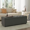 Apicizon Storage Ottoman Bench, Ottoman with Storage for Bedroom, 43"
