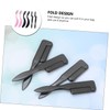 WOONEKY Professional Eyebrow Combs Stainless Steel Spoolie Eyelash Grooming Tool