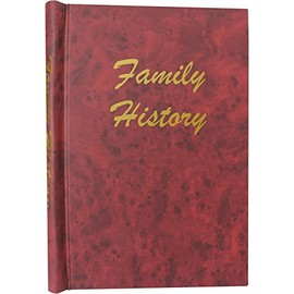 Family History Springback Binder A4 Portrait (Burgundy)