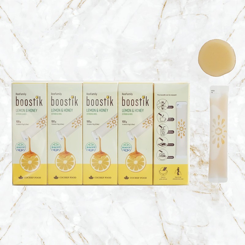 BeeFamily - Lemon Honey Boostik 500g Multi Pack