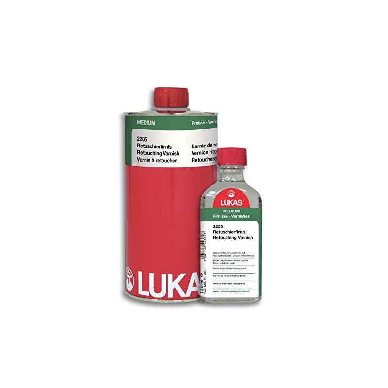 LUKAS Oil Painting Medium - Retouch Varnish for Temporary Protection