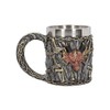 Nemesis Now U3749K8 Dragon Kingdom Tankard 11.5cm, Resin w/Stainless Steel,