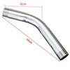 HIQIU Shower Head Extension G1/2 Inch 15 cm Stainless Steel