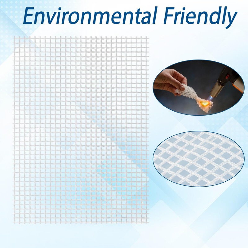 10 Pcs Plastic Mesh Sheets & White Eye Mesh,Multi-Purpose Plastic