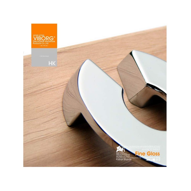 VIBORG (5 Pieces Zinc Alloy Modern Kitchen Cabinet Cupboard Door