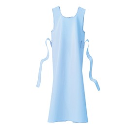 Bathing Nursing Apron Blue M
