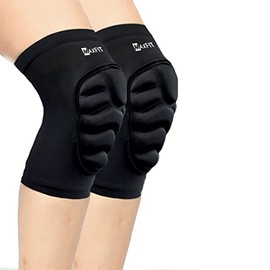 MAXFIT PAR rodilleras, rodillera deportiva, elástica, transpirable, antideslizantes, ideales rodilleras Gym, basquetbol, voleibol, crossfit,...       