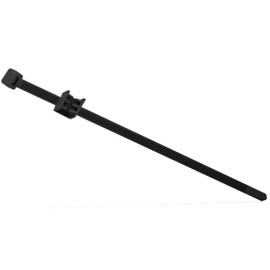 Ironridge, Cable tie and edge clip, UV rated, black (Priced as 10 pack)