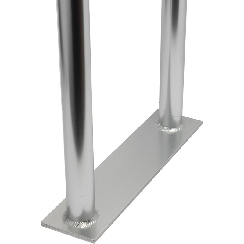 Extreme Max 3006.6915 Universal Aluminum Hand Rail with Base for