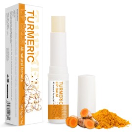 MUREND Turmeric Lip Balm for Smokers Dark Lip Treatment with Turmeric oil, Help Fade Lip, Lip Exfoliator, Long-Lasting Natural Balm Moisturize & Nourish Dry, Cracked, Dull, Reduce Fine Lines Lip