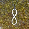 William Sturt Infinity Pendant Infinity Loop Necklace Handmade in Fine