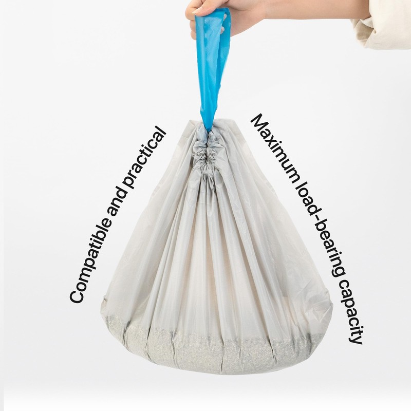 Neakasa Replaced Waste Bags-2 Rolls, Cat Litter Waste Receptacles Bags