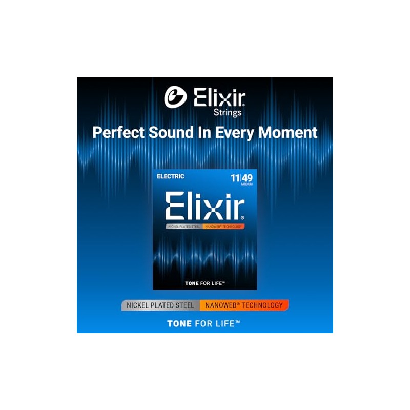 Elixir Strings Fósforo, 6 conjunto de cuerdas, Medium | 12102,