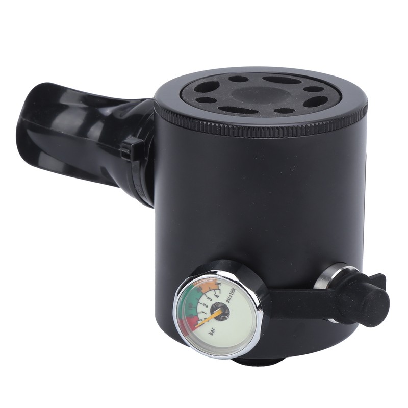 DIDEEP 0.5L Scuba Oxygen Cylinder Head Breather Valve Adapter for