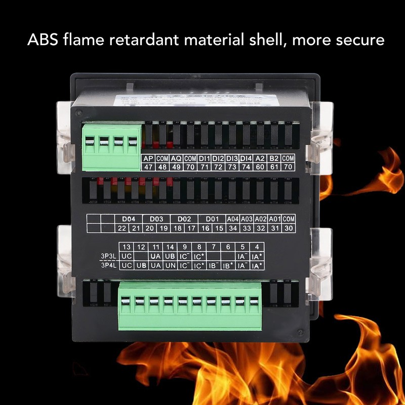 3 Phase Digital Ammeter Intelligent Multi Function Energy Power Meter