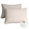 Vallein Pillowcases, Waterproof, 43*63cm, 2-Piece Set, Envelope Style, Fully Machine