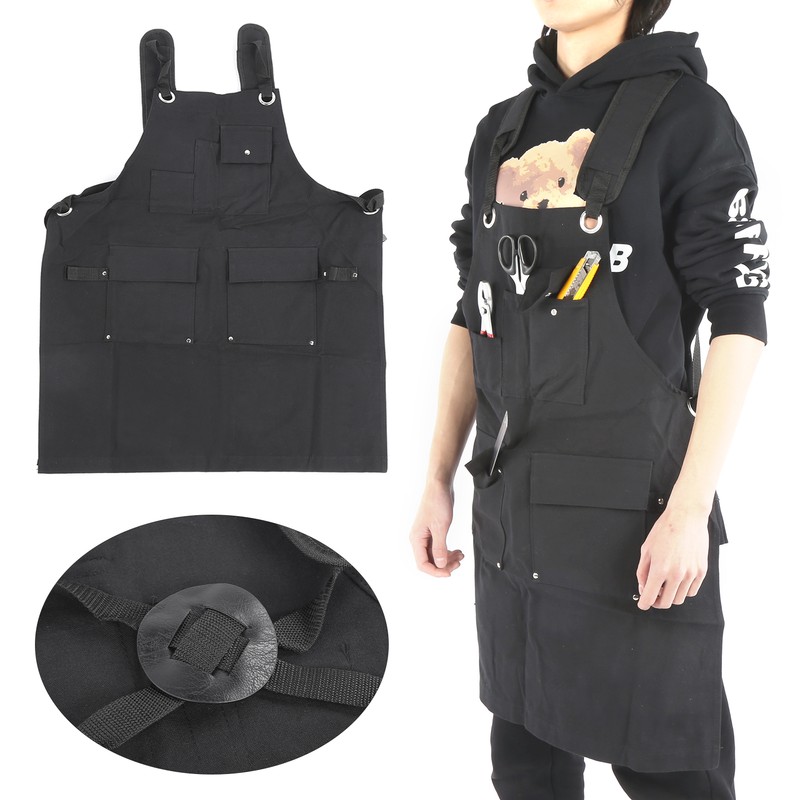 Outdoor Camping Utility Working Canvas Apron Tool Storage Apron with