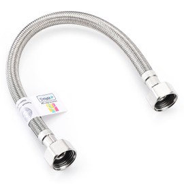 Home Range 1PCS WRAS Approved 300mm Flexible Pipe1/2 x 1/2" BSP Fitting, |4 Lengths| for Bathroom, Kitchen, Toilet Taps – Durable, Leak-Free, High-Pressure Hot and Cold Water Connector