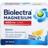 Biolectra Magnesium 400 mg ultra direct Zitronengeschmack, 20 pcs. Sachets