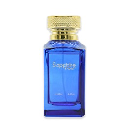 Fine Perfumery Sapphire Oud - Long Lasting Perfume for Women - Oud Cologne for Men - Spicy Woody Fragrances - Women's Perfume - Mens Cologne - 3.4 oz
