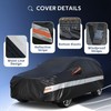 Holthly SUV Car Cover Custom Fit Infiniti QX55 2021-2025, 100%
