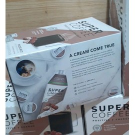 SUPER COFFEE  HAZELNUT 60 k-cup Positive Energy Brew Keto L-THEANINE ANTIOXIDANT