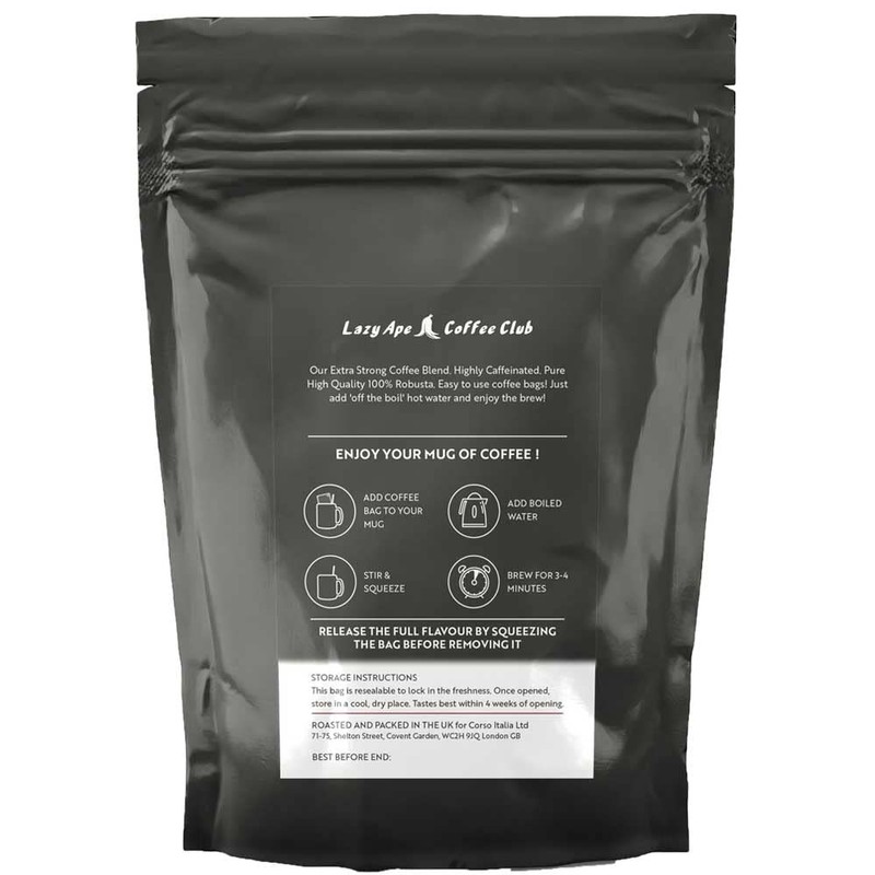 Lazy Ape Coffee Club - 50 Coffee Bags | EXTRA