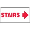 Stairs (Arrow Right) 7X14 .125 Polycarbonate Sign