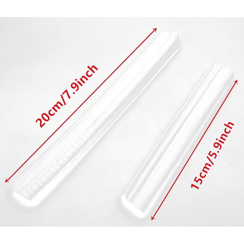 XMHF 4PCS Car Rubber Sealing Sealed Strip Door Guard Buffer