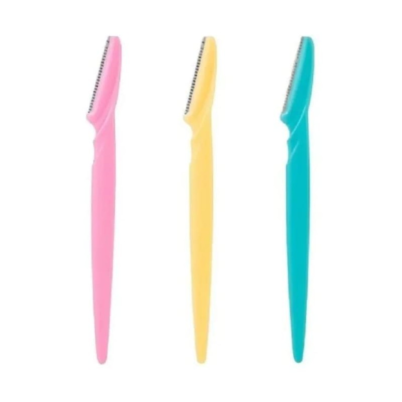 Goodbuy Set de 3 Perfiladores, Maquinilla de Afeitar Ceja Afeitadora